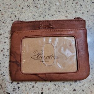 Buxton Genuine Leather Wallet Brown NWOT